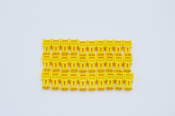 LEGO 30 x Achsverbinder gelb Yellow Technic Axle Connector with Axle Hole 32039