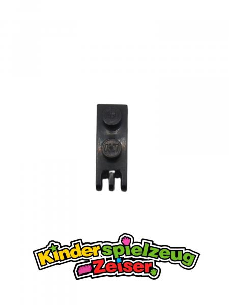 LEGO Schanier Platte schwarz Black Hinge Plate 1x2 3 Fingers Solid Studs 4275a