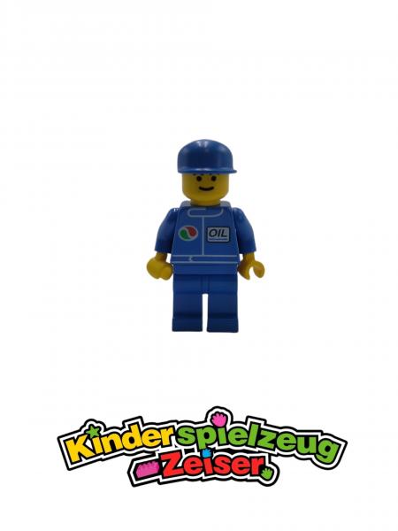 LEGO Figur Minifigur Minifigures Octan Blue Oil Blue Legs Blue Cap oct016