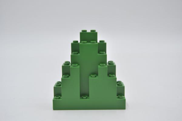 LEGO Fels Mauer Burg Dreieckig grÃ¼n Green Rock Panel 3x8x7 Triangular LURP 6083