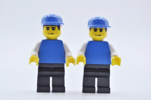 LEGO 2 x Figur Minifigur Fußballer Sports Soccer soc128 aus Set 3570