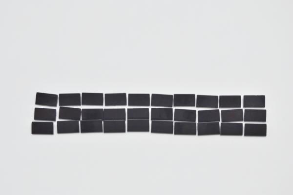 LEGO 30 x Dachstein schwarz Black Slope 30Â° 1x2x2/3 85984 4548180