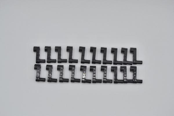LEGO 20 x Kurbelverbinder schwarz Black Technic Liftarm Modified Crank 33299
