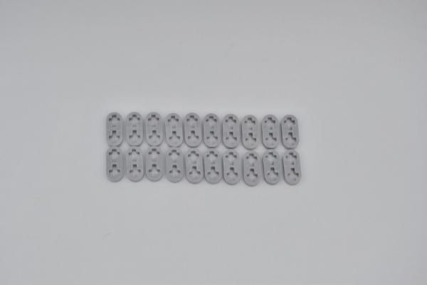 LEGO 20 x Liftarm neuhell grau Light Bluish Gray Technic Liftarm Thin 1x2 41677