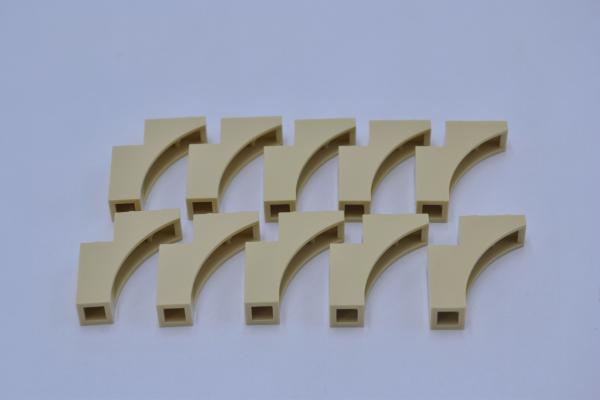 LEGO 10 x Bogen BÃ¶gen BrÃ¼ckenstein beige Tan Arch 1x3x3 13965