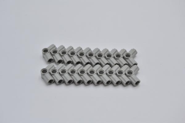 LEGO 20 x Verbinder althell grau Light Gray Technic Axle Pin Connector #5 32015