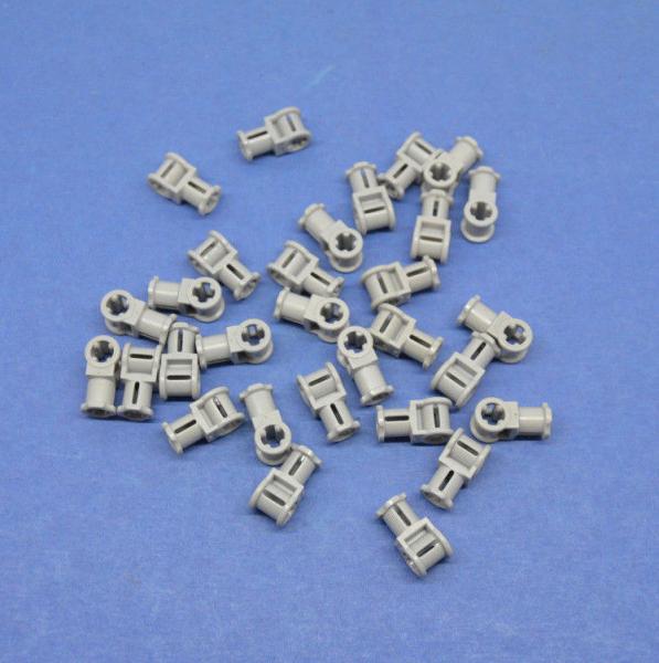 LEGO 30 x Achsverbinder 2 fach neuhell grau Light Bluish Gray Technic Axle 32039