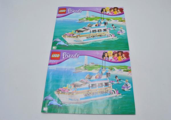 LEGO Set 41015 Friends Yacht mit BA Dolphin Cruiser with instruction