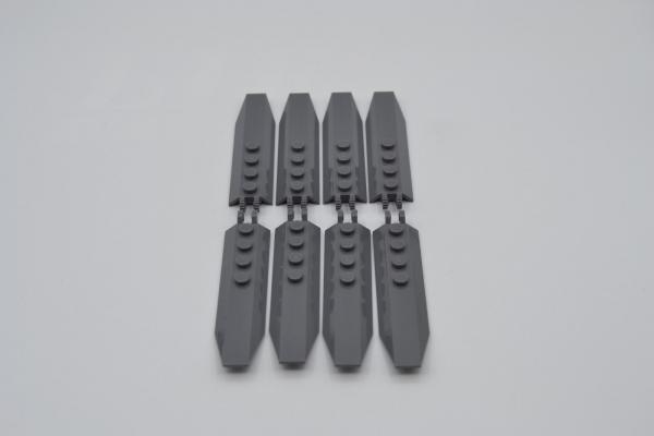 LEGO 8 x Propeller Rotor neues dunkelgrau Dark Bluish Gray Hinge Plate 1x3 30407