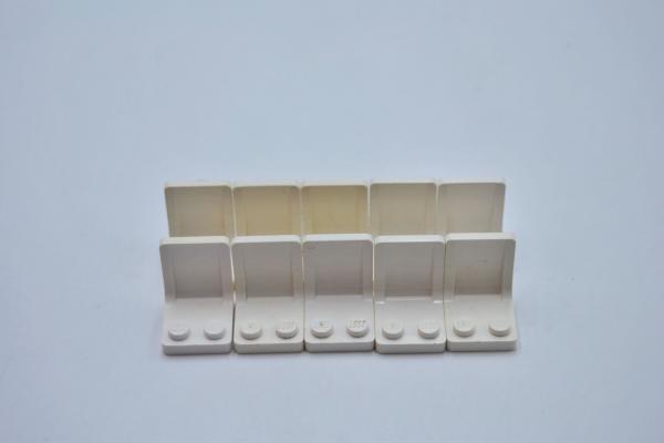 LEGO 10 x Sitz Stuhl Sitze weiÃŸ White Minifigure Utensil Seat Chair 2x2 4079