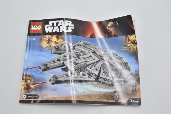 LEGO Set 75105 Star Wars Episode 7 mit BA Millennium Falcon with instruction