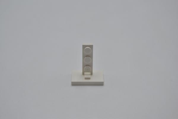 LEGO Signalhalter MaststÃ¤nder weiÃŸ White Bracket 2x3-1x3 Train Signal Stand 4169