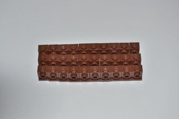 LEGO 30 x Konverter rotbraun Reddish Brown Brick Modified 1x1 w. Headlight 4070