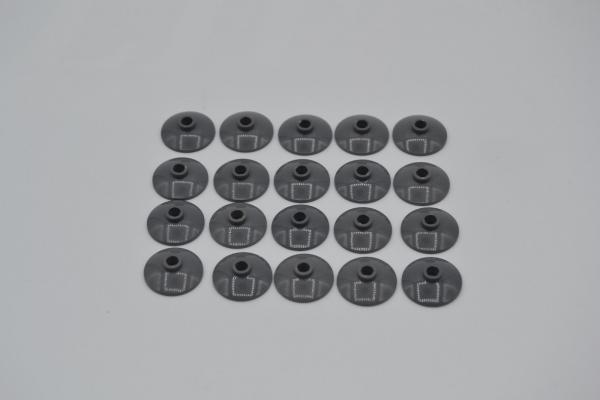 LEGO 20 x SchÃ¼ssel Radar neues dunkelgrau Dark Bluish Gray Dish 2x2 Invert. 4740