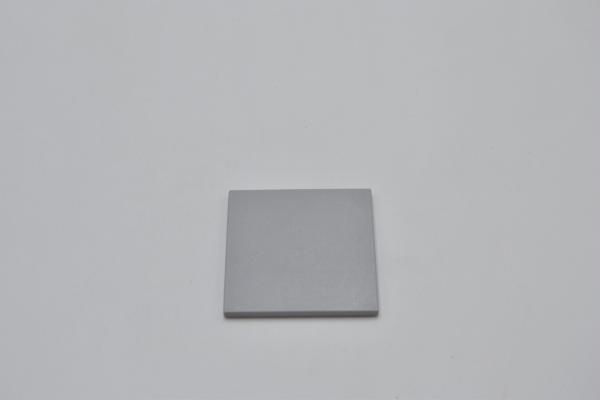LEGO Fliese Kachel glatt flach neuhell grau Light Bluish Gray Tile 6x6 6881