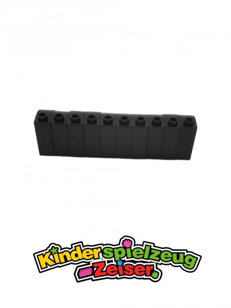 LEGO 10 x Bogenstein Rundstein Baustein schwarz Black Brick 1x3x2 Curved 33243