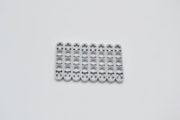 LEGO 8 x Liftarm flach neuhell grau Light Bluish Gray Technic 1x5 Thin 11478