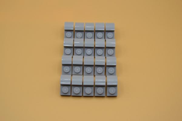 LEGO 20 x Bogen neuhell grau Light Bluish Gray Brick 1x2x1 1/3 Curved Top 6091