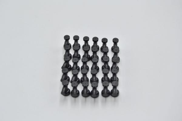 LEGO 30 x Wasserhahn Hebel schwarz Black Tap 1x1 without Hole Nozzle End 4599b