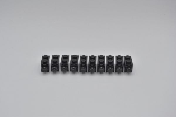 LEGO 10 x Raster Scharnier 1x2 schwarz black hinge brick 30541 4143751