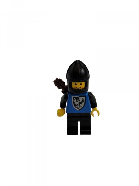 LEGO Figur Minifigur Castle Black Falcons Kopf links Fehldruck rar selten cas101