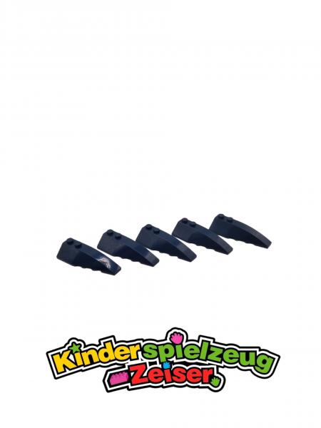 LEGO 5 x Keilstein schrÃ¤g rechts dunkelblau Dark Blue Wedge 6x2 Right 41747