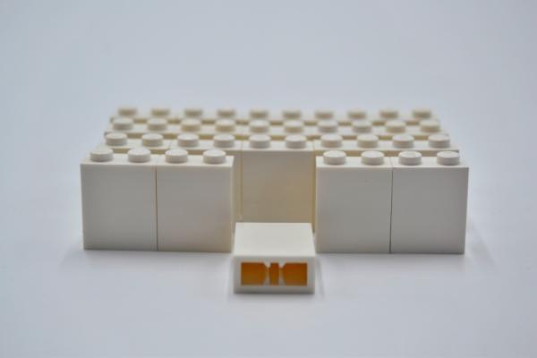 LEGO 20 x Wand StÃ¼tze weiÃŸ White Brick 1x2x2 with Inside Axle Holder 3245b