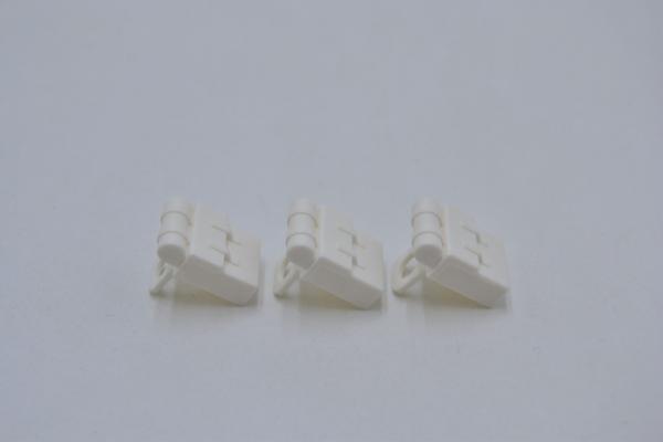 LEGO 3 x Rucksack weiÃŸ White Minifigure Backpack Non-Opening 2524