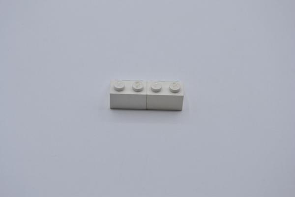 LEGO 2 x Space Stein bedruckt weiÃŸ White Slope 45 2x2 Computer Screen 3039p23 