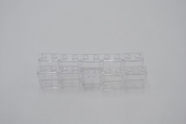 LEGO 10 x Paneele transparent klar Trans-Clear Panel 1x2x2 Side Supports 87552