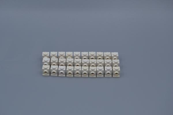 LEGO 30 x Konverter Lampenhalter weiÃŸ White Brick Modified 1x1 Headlight 4070