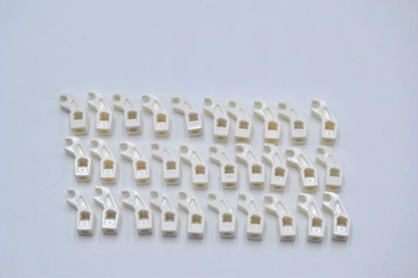 LEGO 30 x Arm Mechanik weiÃŸ White Arm Mechanical Bionicle Thick 98313 4649224