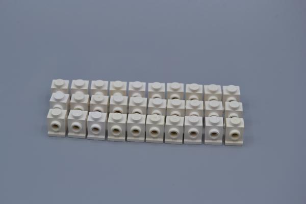 LEGO 30 x Konverter Lampenhalter weiÃŸ White Brick Modified 1x1 Headlight 4070