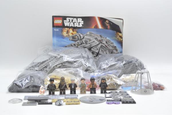 LEGO Set 75105 Star Wars Episode 7 mit BA Millennium Falcon with instruction