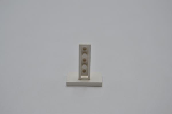 LEGO Signalhalter MaststÃ¤nder weiÃŸ White Bracket 2x3-1x3 Train Signal Stand 4169