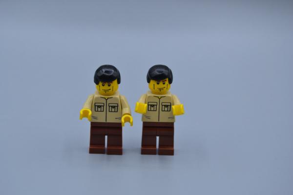 LEGO 2 x Figur Minifig Shirt with 2 Pockets cty112 City aus Set 7724