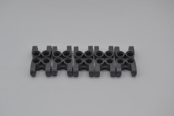 LEGO 10 x Technic Verbinder neues dunkelgrau Dark Bluish Gray Connector 41678