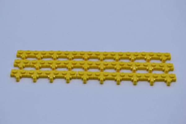 LEGO 30 x Scharniere gelb Yellow Hinge Plate 1x2 Locking 44567