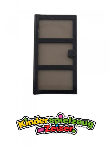 LEGO TÃ¼r mit Glas schwarz Black Door 1x4x6 with 3 Panes with Glass x39c02