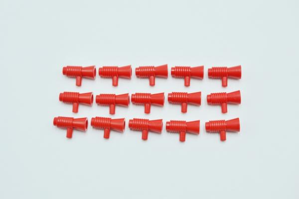 LEGO 15 x Megafon rot Red Minifigure Utensil Loudhailer Megaphone 4349 434921