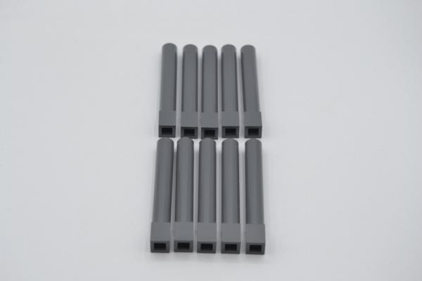 LEGO 10 x Pfeiler neues dunkelgrau Dark Bluish Gray Support 1x1x6 Solid 43888