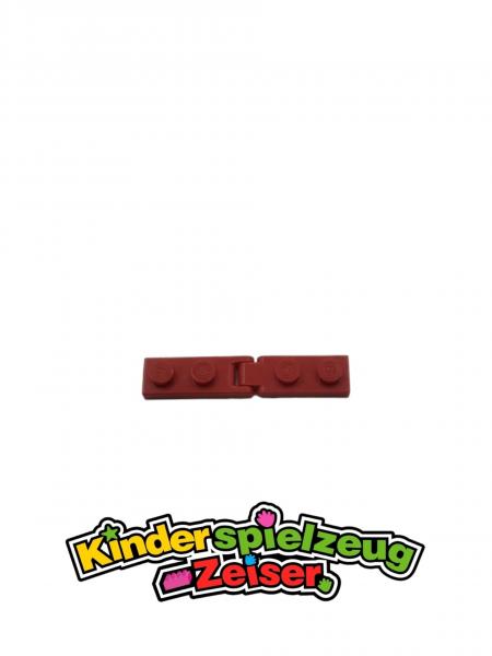 LEGO Schanierplatte rot Red Hinge Plate 1x2 Single Double Finger hngpltc01