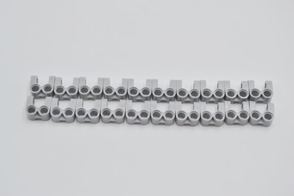 LEGO 20 x Verbinder neuhell grau Light Bluish Gray Technic Connector 41678