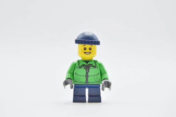 LEGO Figur Minifigur Minifigures Winterjacke Winter Jacket Zipper hol065 