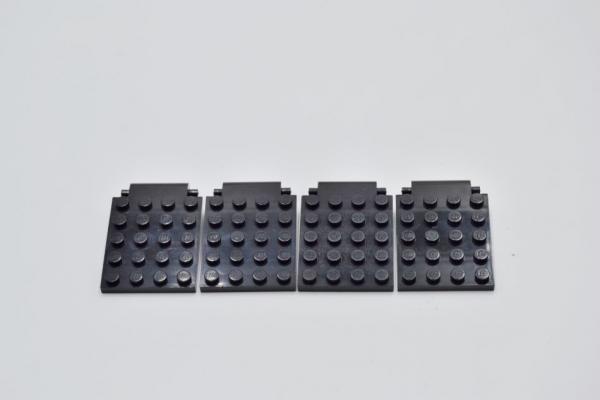 LEGO 4 x FalltÃ¼r Klappe schwarz Black Plate Modified 4x5 Trap Door Hinge 30042