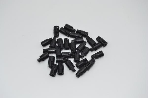 LEGO 30 x Technic Rasterscharnier schwarz black fric stump with cross hole 30552