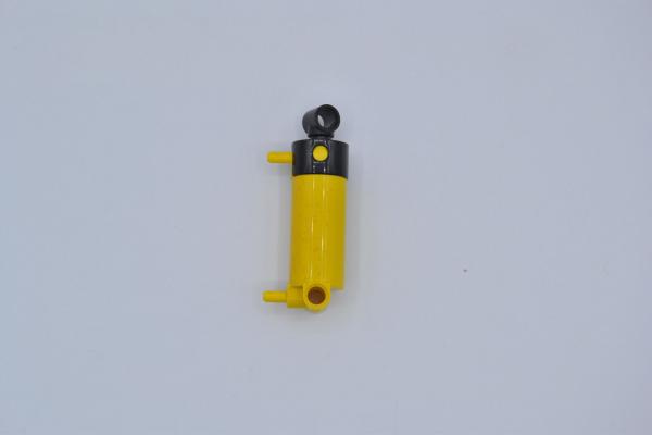 LEGO Kolben Zylinder gelb Yellow Pneumatic Cylinder with 2 Inlets 48mm 47224c01