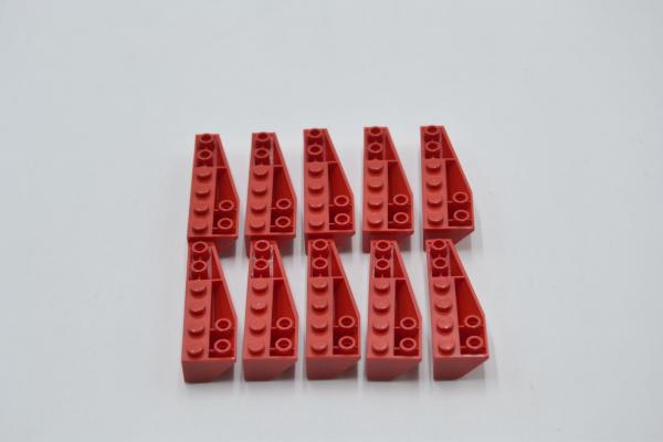LEGO 10 x Ecke Keilstein rechts rot Red Wedge 6x2 Inverted Right 41764