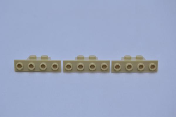 LEGO 3 x Platte Winkelplatte beige Tan Bracket 1x2 1x4 2436