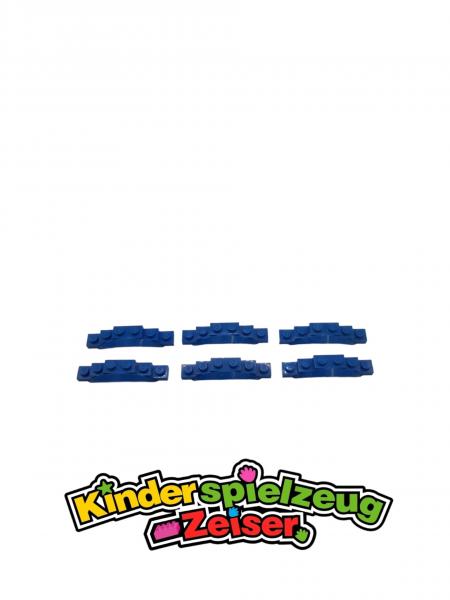 LEGO 6 x KotflÃ¼gel Bogen blau Blue Vehicle Mudguard 1 1/2x6x1 Arch 62361